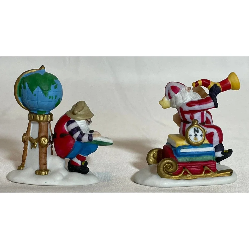 Department 56 Heritage Village Collection Charting Santa’s Course EUC